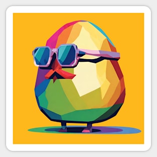 Funny Potato WPAP Pop Art Sticker